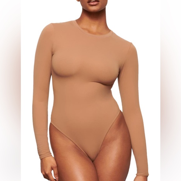 SKIMS
Fits Everybody Crewneck Bodysuit-color sienna size L - Picture 1 of 4